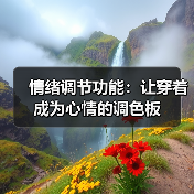 情绪调节功能:让穿着成为心情的调色板(图4) 情绪调节功能:让穿着成为心情的调色板(图4)