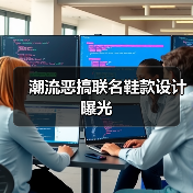 潮流恶搞联名鞋款设计曝光(图2) 潮流恶搞联名鞋款设计曝光(图2)