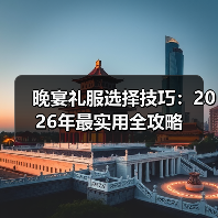晚宴礼服选择技巧：2026年最实用全攻略（图1）