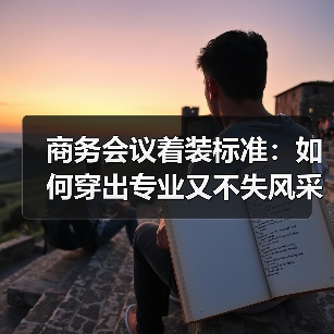 商务会议着装标准：如何穿出专业又不失风采（图1）
