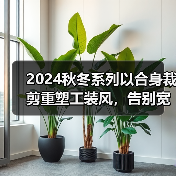 2024秋冬系列以合身裁剪重塑工装风，告别宽大廓形（图4）