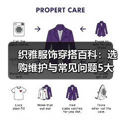 织雅服饰穿搭百科：选购维护与常见问题5大实用方法
