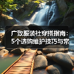 广致服装社穿搭指南：5个选购维护技巧与常见问题解析