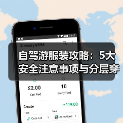 自驾游服装攻略：5大安全注意事项与分层穿衣法（图2）