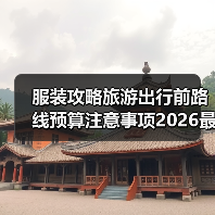 服装攻略旅游出行前路线预算注意事项2026最新指南（图3）