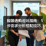 服装选购避坑指南：5步需求分析搭配技巧，小白也能秒变穿搭高手