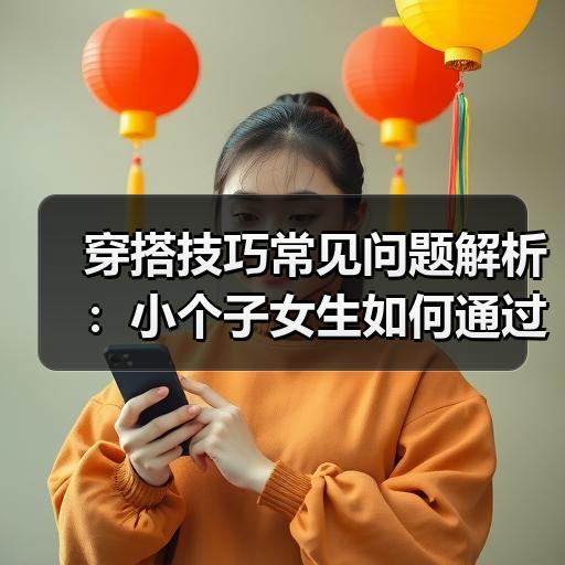穿搭技巧常见问题解析：小个子女生如何通过比例调整避开显矮误区
