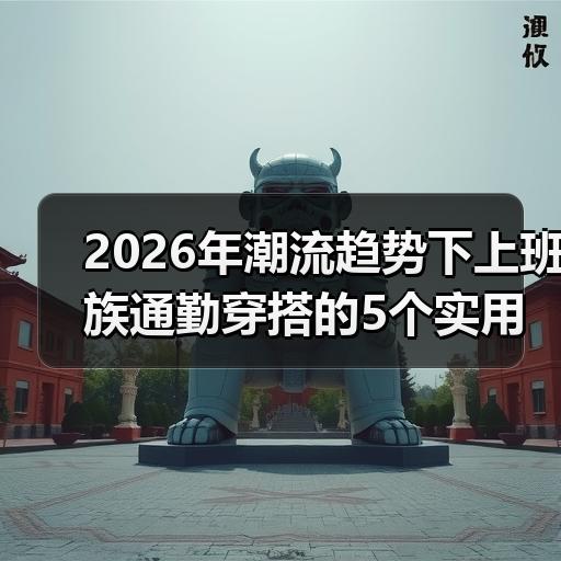 2026年潮流趋势下上班族通勤穿搭的5个实用思路